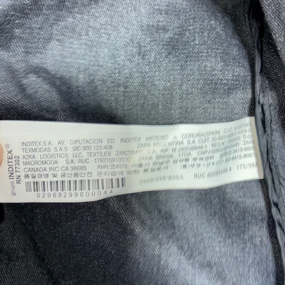 Zara Women's Black Jacket/Coat Size Large with Pockets - Picture 6 of 7